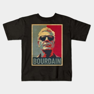 Anthony Bourdain Hope Kids T-Shirt